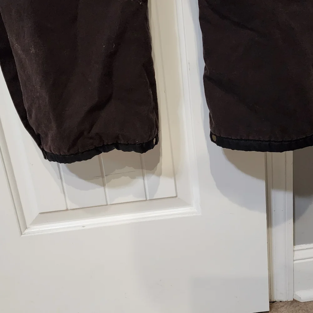 Berne Insulated Brown Overalls women’s Medium - Picture 11 of 16